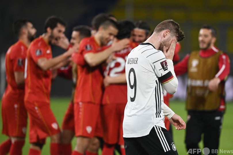 ドイツがw杯予選で年ぶりの黒星 北マケドニアに苦杯 写真13枚 国際ニュース Afpbb News