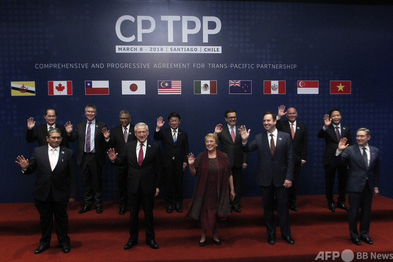 中国、新TPP参加を正式申請 豪との対立の中