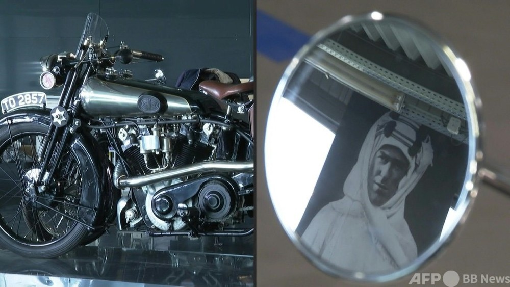 動画 アラビアのロレンス の伝説的バイク 仏南部で製造中 写真1枚 国際ニュース Afpbb News