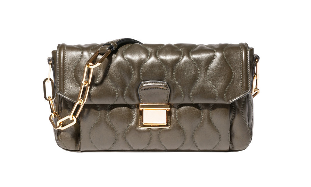 「ミュウミュウ」14年秋冬新作アイコンバッグに注目