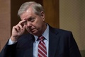 リンゼー・グラム米上院議員（2017年1月31日撮影、資料写真）。(c)JIM WATSON / AFP