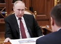 ロシアのウラジーミル・プーチン大統領（2021年3月24日撮影）。(c)Alexei Druzhinin / SPUTNIK / AFP