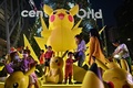 タイの首都バンコクで開催された人気ゲーム「ポケットモンスター」のイベント（2023年12月25日撮影）。(c)Lillian SUWANRUMPHA / AFP