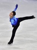 フィギュアスケート四大陸選手権、男子シングル・フリースケーティング。演技に臨む村上大介（2015年2月14日撮影）。(c)AFP/JUNG YEON-JE