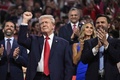 米ウィスコンシン州ミルウォーキーで開催された共和党大会に出席したドナルド・トランプ前大統領（2024年7月15日撮影）。(c)Brendan SMIALOWSKI / AFP