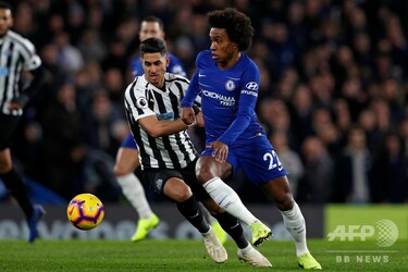 チェルシーがニューカッスルに勝利、ウィリアンのスーパーゴールが決勝