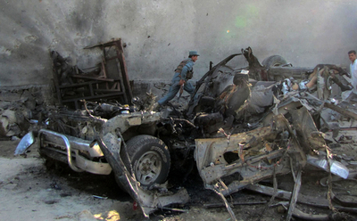 タリバンの「春の攻勢」、カブールなどで同時多発攻撃 アフガニスタン