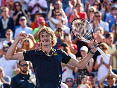 20歳ズベレフがロジャーズ杯V、完敗フェデラーは疲労の色