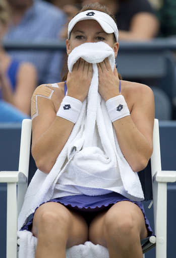 第2シードのラドワンスカが敗退、全米オープン