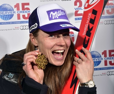 マゼがソチ五輪に続く滑降金メダル、アルペンスキー世界選手権