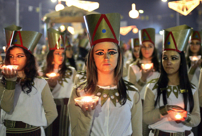 四旬節祝賀のカーニバル開催 - マケドニア