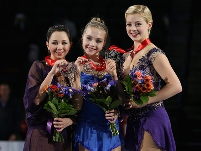 ラディオノワが女子シングル逆転優勝、スケート・アメリカ