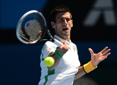 3連覇目指すジョコビッチが初戦快勝、全豪オープン