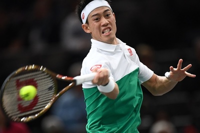 錦織が3回戦進出、アンダーソンと再戦へ パリ・マスターズ