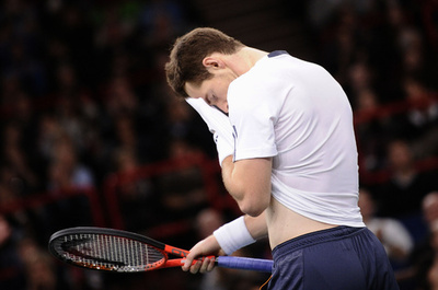 マレーが3回戦で敗退、パリ・マスターズ