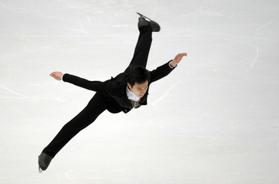 フィギュアGPファイナル、チャンが逆転 織田2位に