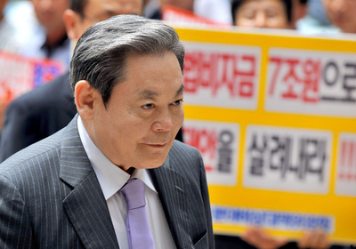 サムスン会長相続税、1.2兆円規模 ピカソやモネ作品は寄贈