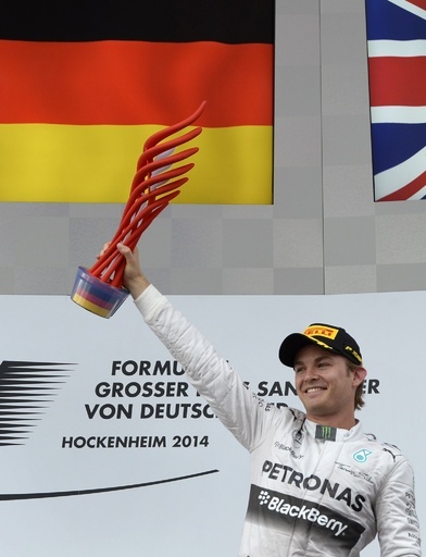 ロズベルグが母国GP初優勝、ドイツGP