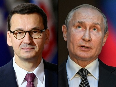ポーランド首相、プーチン氏が「収容所建設」 ホロコーストの日に非難