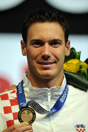 ドラガンヤ 世界短水路選手権2008・男子50メートル自由形を世界新記録で制す