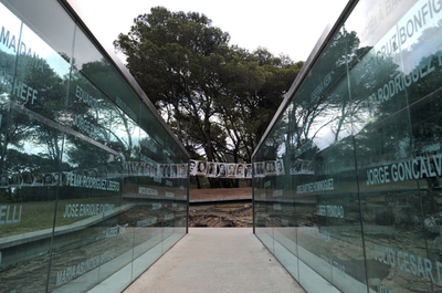 ウルグアイの軍政時代の行方不明者記念碑