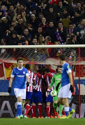 アトレティコ、4強入りに向けビルバオに先勝 スペイン国王杯