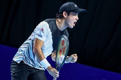 西岡良仁が初戦突破 ヨーロピアンOP