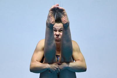 【今日の1枚】集中! 一瞬の演技