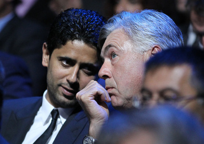 PSG会長、アンチェロッティ監督の退団申し入れを拒否