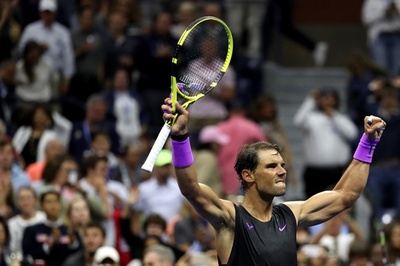 ナダル快勝で全米OP2回戦へ、昨年フェデラー撃破の格下寄せ付けず