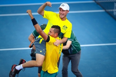 オーストラリアがデ杯4強入り、絶好調キリオスが快勝