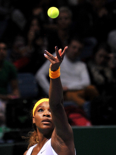 セレーナがラドワンスカに勝利、WTAツアー選手権