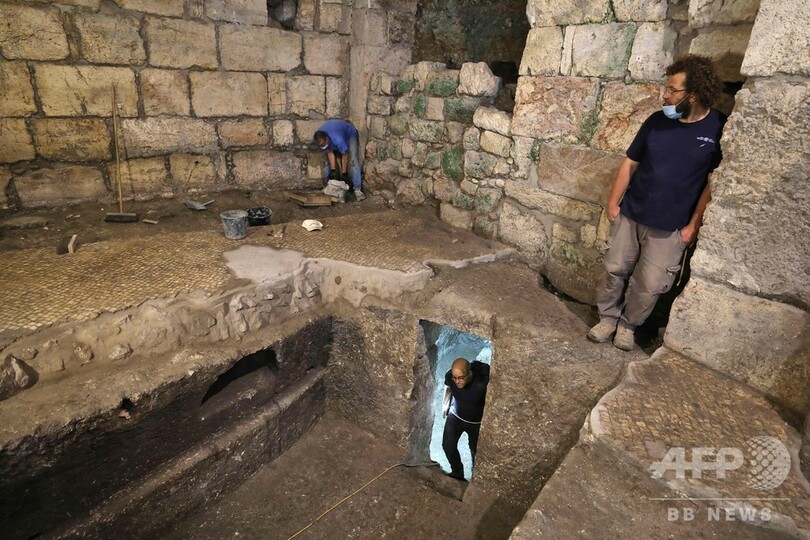 エルサレム「嘆きの壁」近くに岩盤削った地下室、用途は不明 