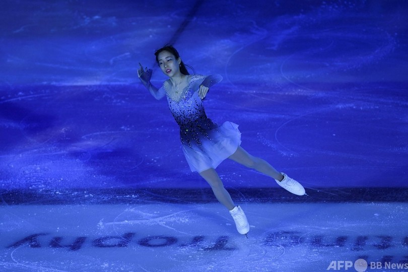三原、鍵山らがエキシビ登場 フィギュア北京五輪テスト大会