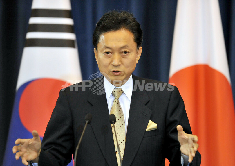 鳩山首相が初訪韓、李大統領と対北朝鮮で連携を確認