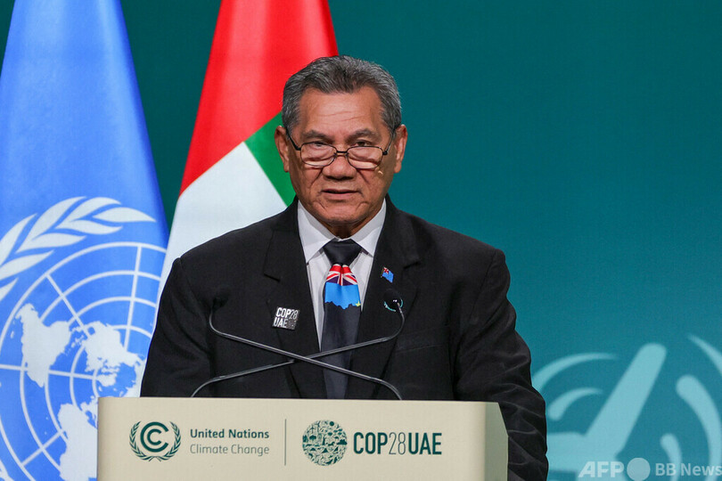 ツバル次期首相、「永続的な関係」を確約 台湾大使