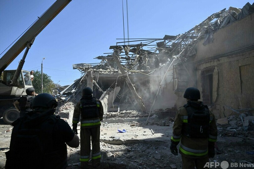 ウクライナ東部でロイター通信スタッフ死亡 ホテルにミサイル攻撃