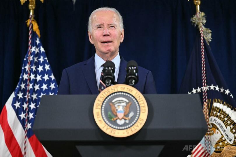 バイデン前米大統領、前立腺がんと診断 骨にも転移