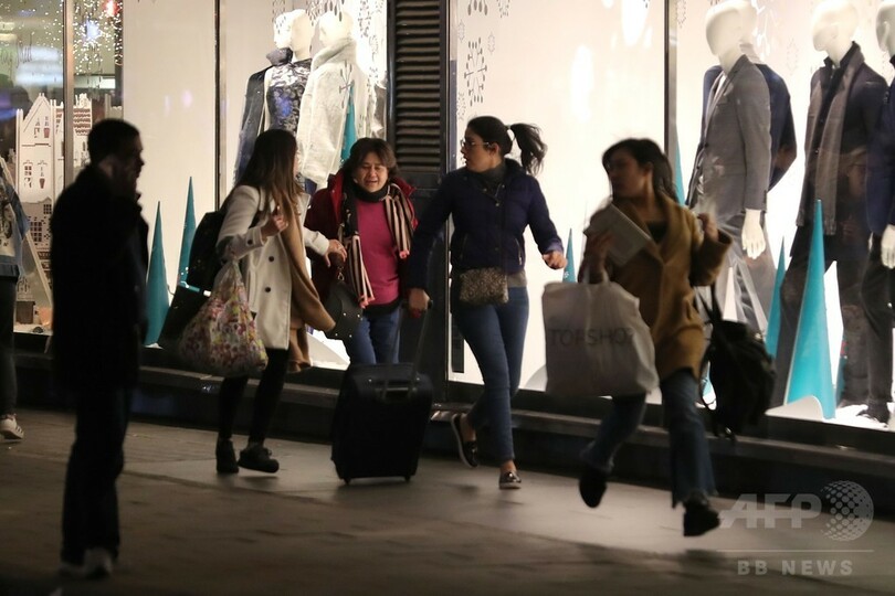 英ロンドンの発砲騒ぎ、「証拠なし」で警戒態勢解除 市警発表