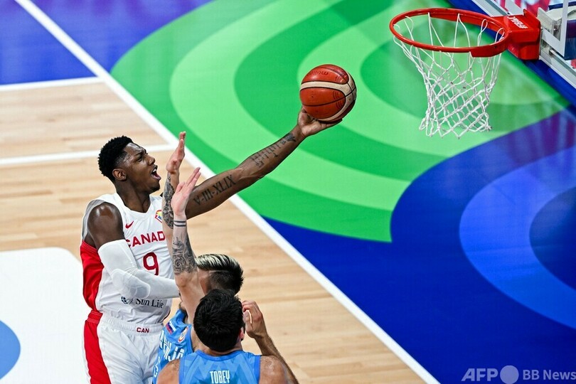 バスケW杯、カナダが初の4強 ドイツも準決勝へ