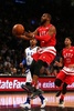NBAオールスターゲーム2016。得点を狙うロサンゼルス・クリッパーズのクリス・ポール（2016年2月14日撮影）。(c)AFP/Getty Images/Elsa