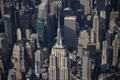 米ニューヨークのエンパイアステートビル（2021年8月5日撮影）。(c)Ed JONES / AFP