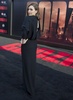 米ハリウッド（Hollywood）で開催の映画『GODZILLA』のプレミア上映会に出席したキャストのエリザベス・オルセン（Elizabeth Olsen、2014年5月8日撮影）。(c)AFP/ROBYN BECK