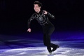 平昌冬季五輪、フィギュアスケートのエキシビションに臨む金博洋（2018年2月25日撮影）。(c)AFP/Mladen ANTONOV