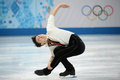 ソチ冬季五輪、フィギュアスケート男子シングル・フリースケーティング（FS）。演技に臨むデニス・テン（Denis Ten、2014年2月14日撮影）。(c)AFP/YURI KADOBNOV