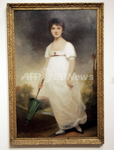 英作家オースティン唯一の油彩肖像画、競売で買い手つかず - 米国 写真