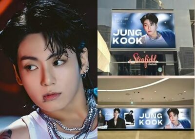BTSジョングク、中国ファンが除隊記念で大規模サポート 写真枚