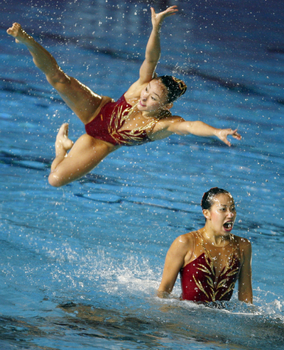 ＜第12回世界水泳選手権＞シンクロナイズドスイミング、日本 チーム・コンビネーション予選を2位で突破 - オーストラリア