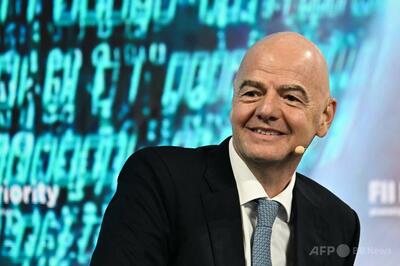 26年W杯決勝、史上初のハーフタイムショー実施へ FIFA会長