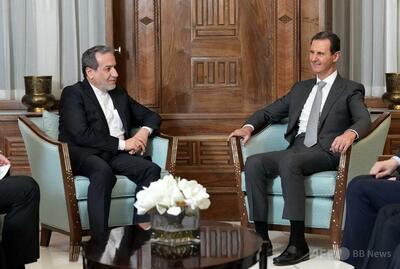 シリア大統領「同盟国の支援重要」 イラン外相と会談